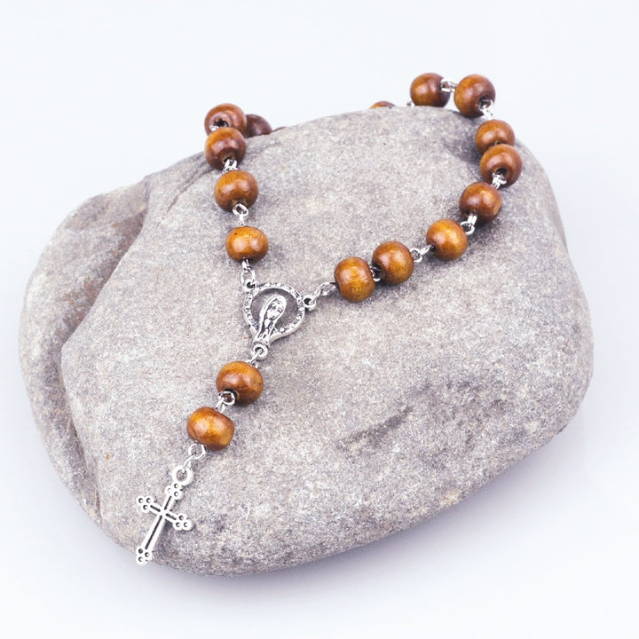 Crucifix Pine Beads Baptism/Prayer Strings